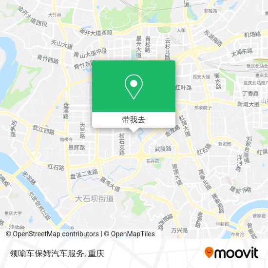 领喻车保姆汽车服务地图