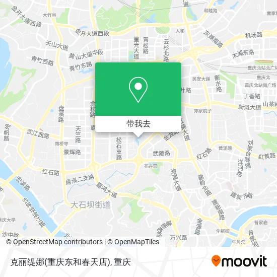 克丽缇娜(重庆东和春天店)地图