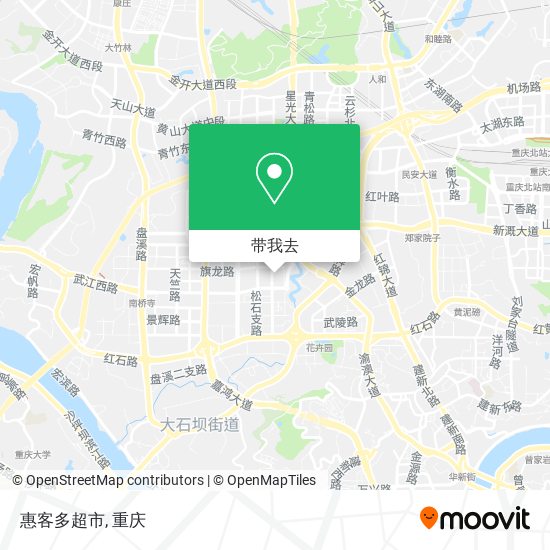 惠客多超市地图