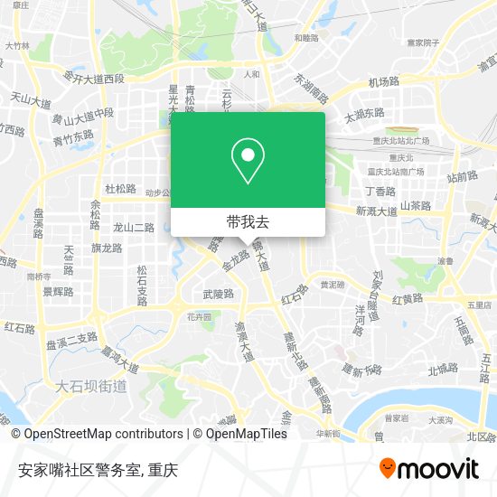 安家嘴社区警务室地图