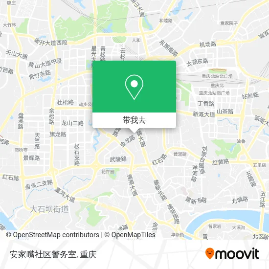 安家嘴社区警务室地图