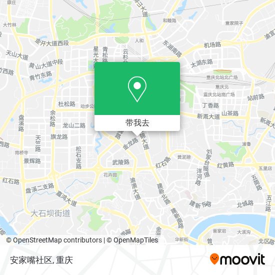 安家嘴社区地图