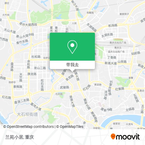 兰苑小居地图