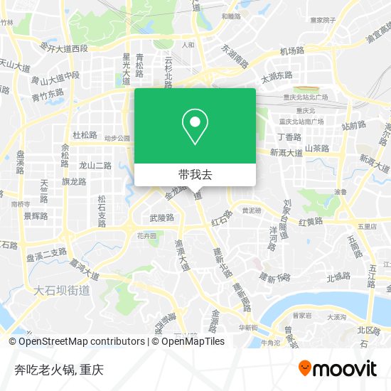 奔吃老火锅地图