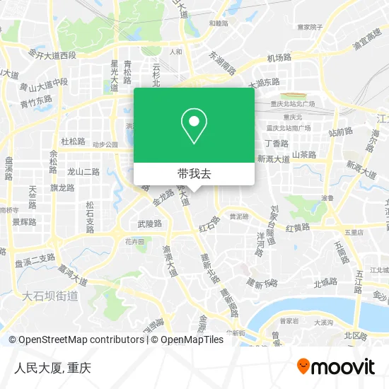 人民大厦地图