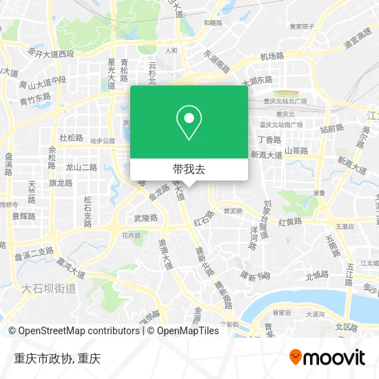 重庆市政协地图