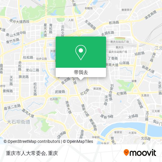 重庆市人大常委会地图