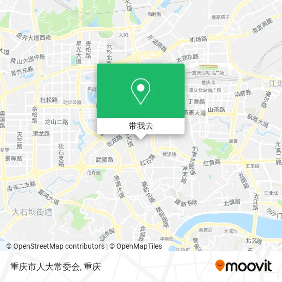 重庆市人大常委会地图