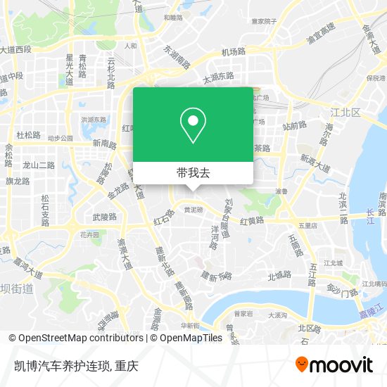 凯博汽车养护连琐地图