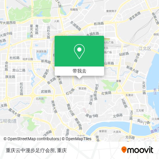 重庆云中漫步足疗会所地图