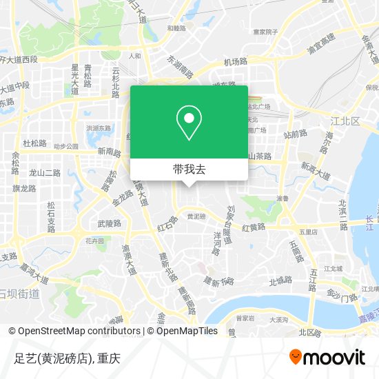 足艺(黄泥磅店)地图