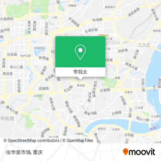 佳华菜市场地图