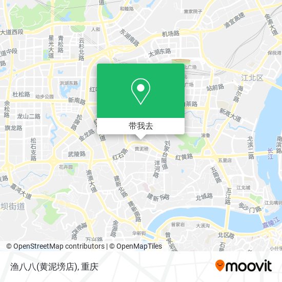 渔八八(黄泥塝店)地图