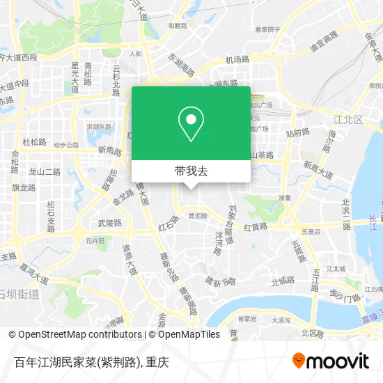百年江湖民家菜(紫荆路)地图