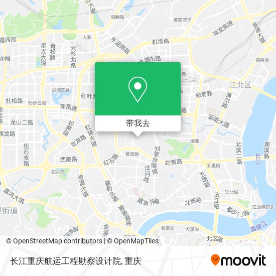 长江重庆航运工程勘察设计院地图