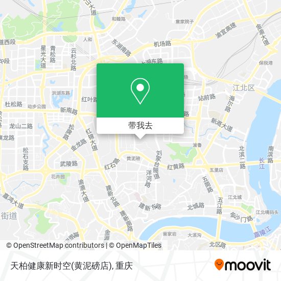 天柏健康新时空(黄泥磅店)地图