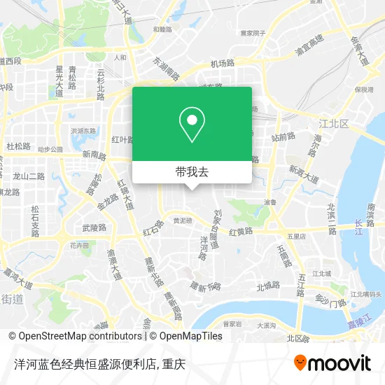 洋河蓝色经典恒盛源便利店地图