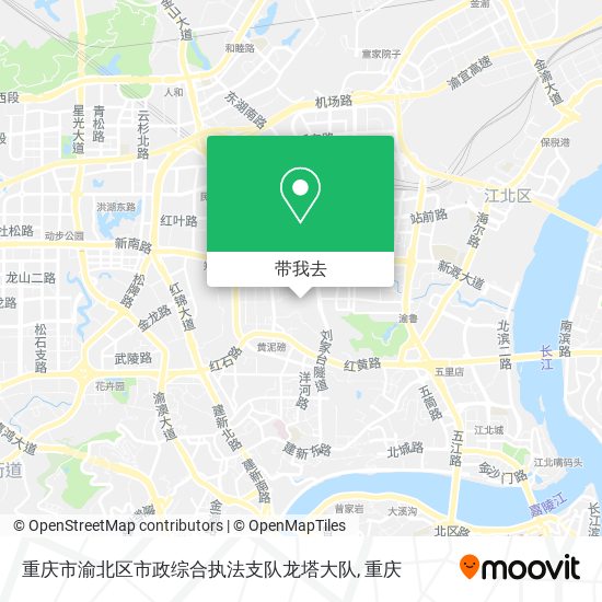 重庆市渝北区市政综合执法支队龙塔大队地图