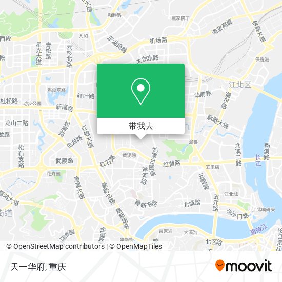 天一华府地图