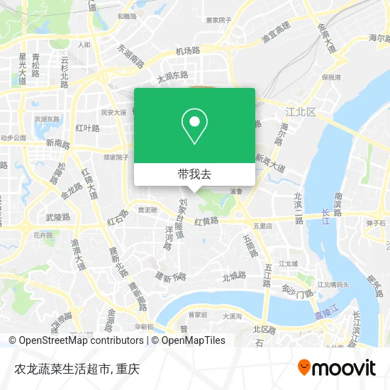 农龙蔬菜生活超市地图