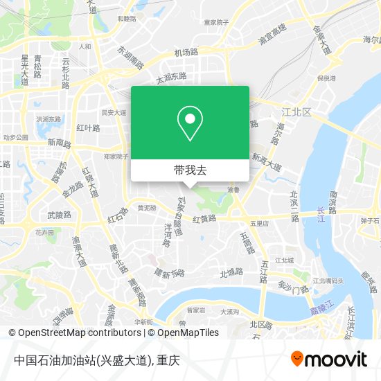 中国石油加油站(兴盛大道)地图