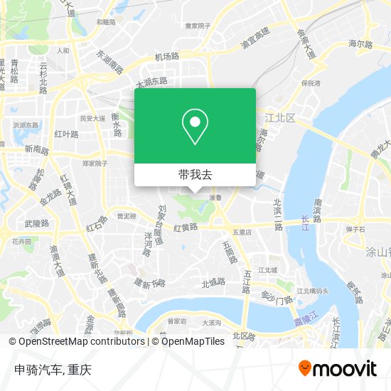 申骑汽车地图