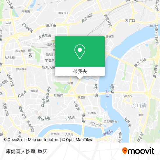 康健盲人按摩地图