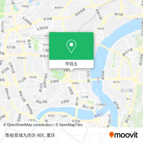 鲁能星城九街区-B区地图