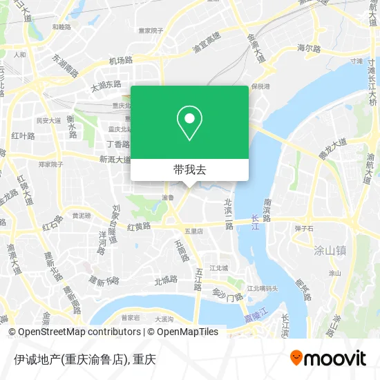 伊诚地产(重庆渝鲁店)地图