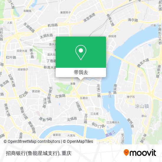 招商银行(鲁能星城支行)地图