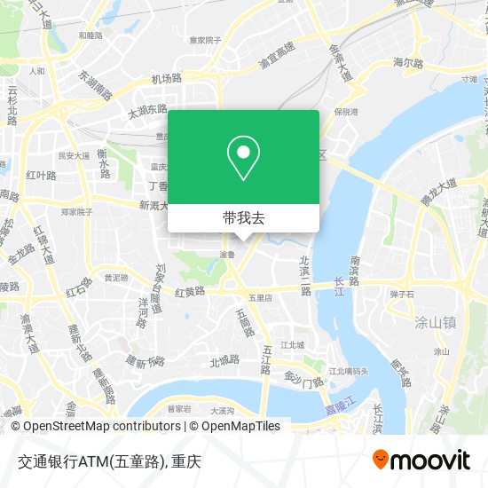 交通银行ATM(五童路)地图