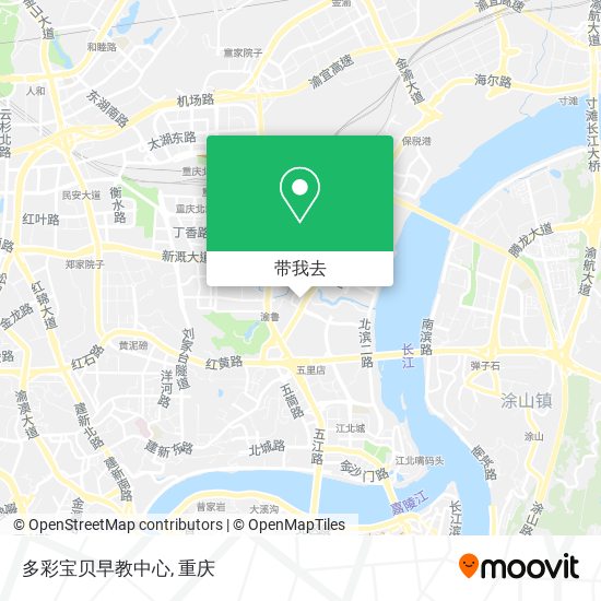 多彩宝贝早教中心地图