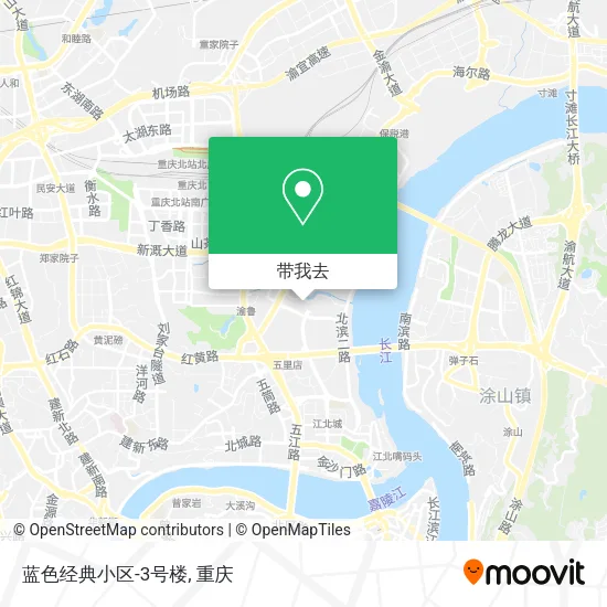 蓝色经典小区-3号楼地图