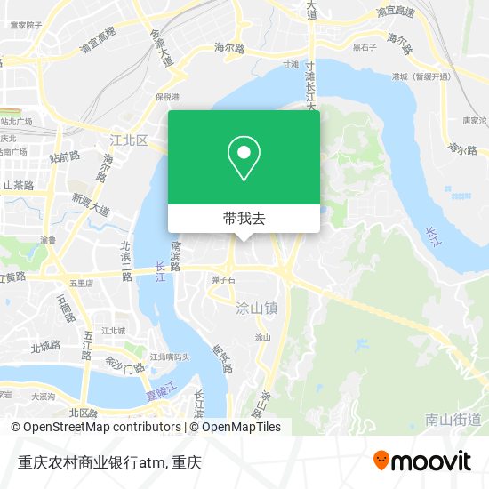 重庆农村商业银行atm地图