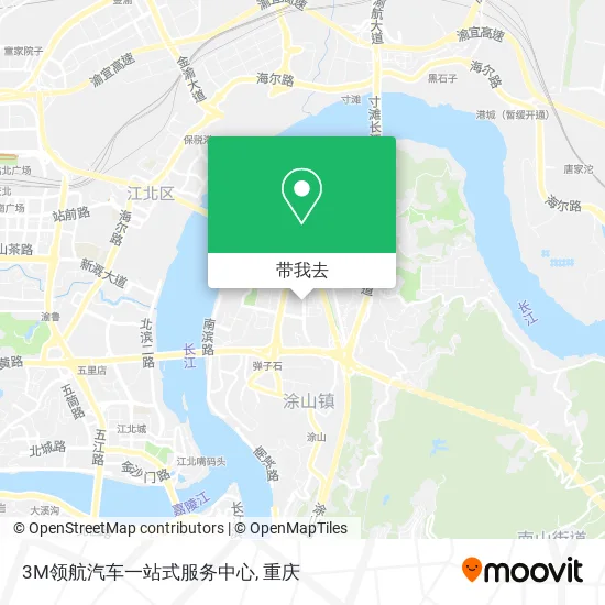 3M领航汽车一站式服务中心地图