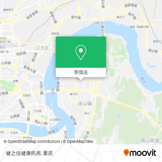 健之佳健康药房地图