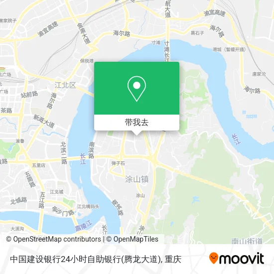 中国建设银行24小时自助银行(腾龙大道)地图