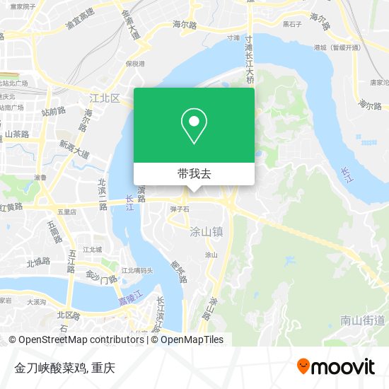 金刀峡酸菜鸡地图