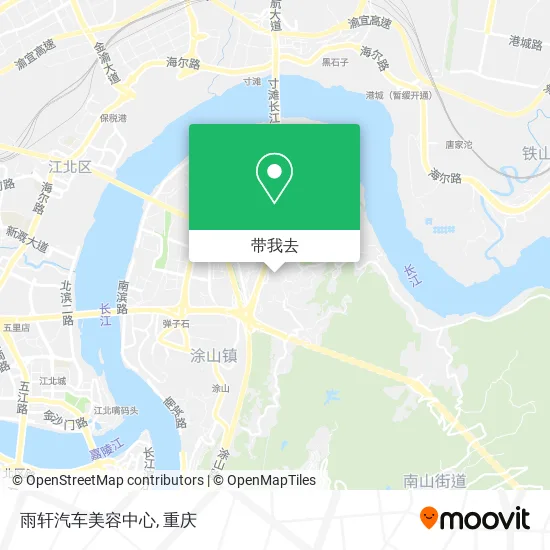 雨轩汽车美容中心地图