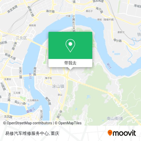 易修汽车维修服务中心地图