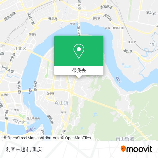 利客来超市地图