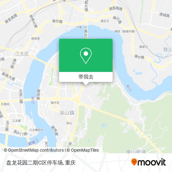 盘龙花园二期C区停车场地图