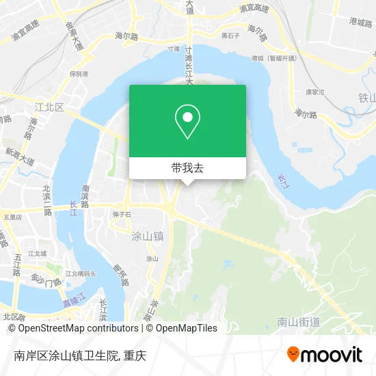 南岸区涂山镇卫生院地图