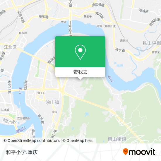 和平小学地图