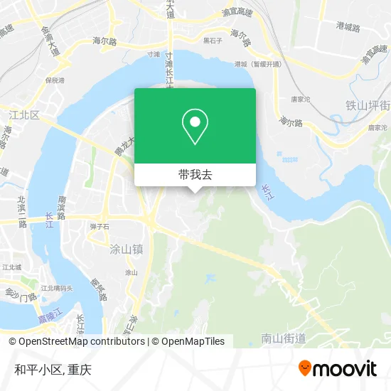 和平小区地图