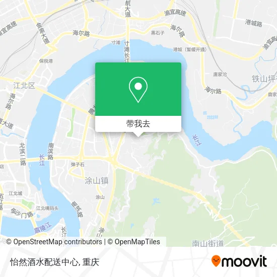 怡然酒水配送中心地图