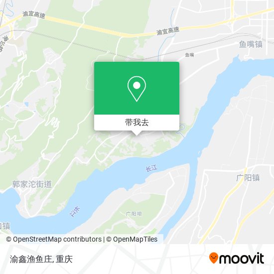渝鑫渔鱼庄地图