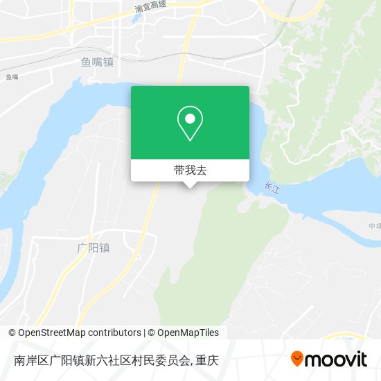 南岸区广阳镇新六社区村民委员会地图