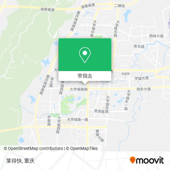 莱得快地图