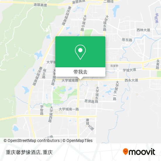 重庆馨梦缘酒店地图